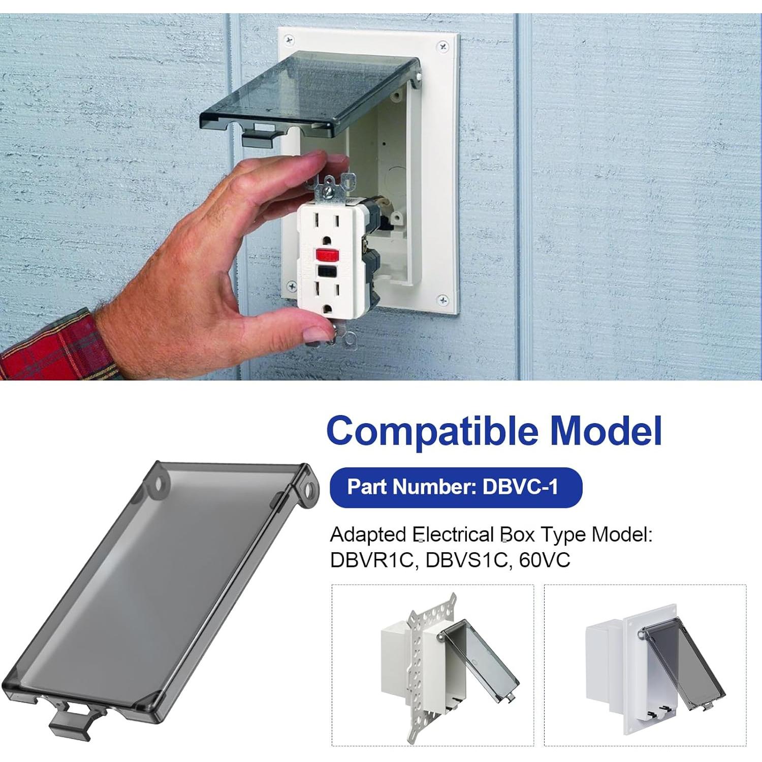 Cubierta de Caja de Salida Eléctrica DBVC-1 para Climas Extremos