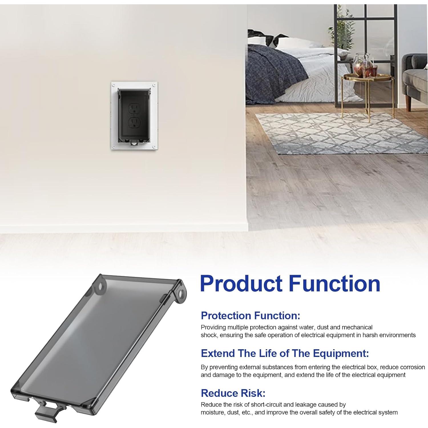 Cubierta de Caja de Salida Eléctrica DBVC-1 para Climas Extremos