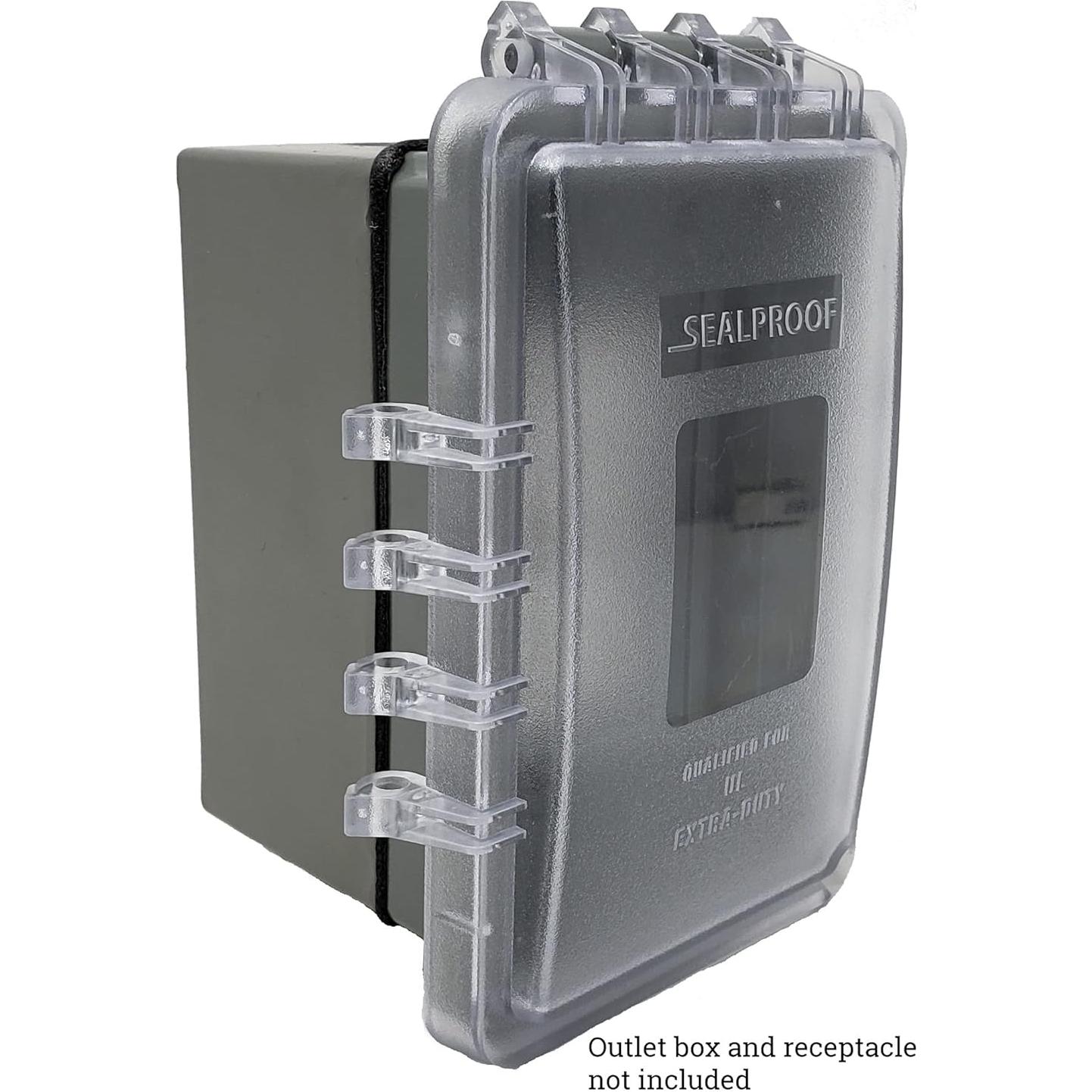 Cubierta de Salida Exterior Impermeable Sealproof 1-Gang