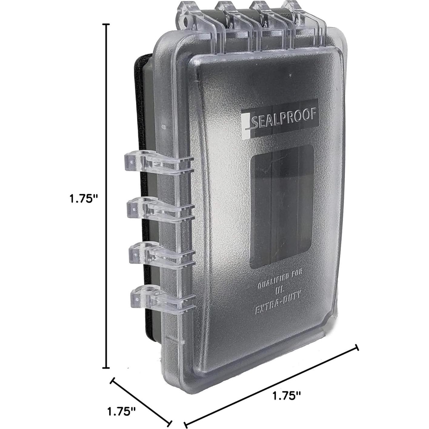 Cubierta de Salida Exterior Impermeable Sealproof 1-Gang