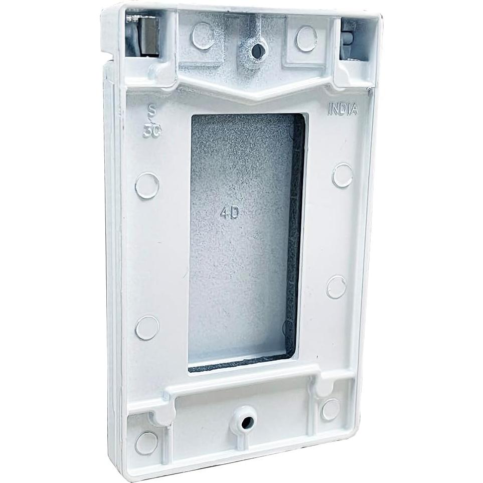 Cubierta GFCI Vertical Sigma 14248WH a Prueba de Clima Blanca