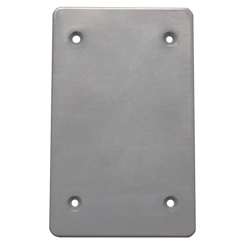 Cubierta de Salida 1 Gang Sealproof Gris a Prueba de Climas