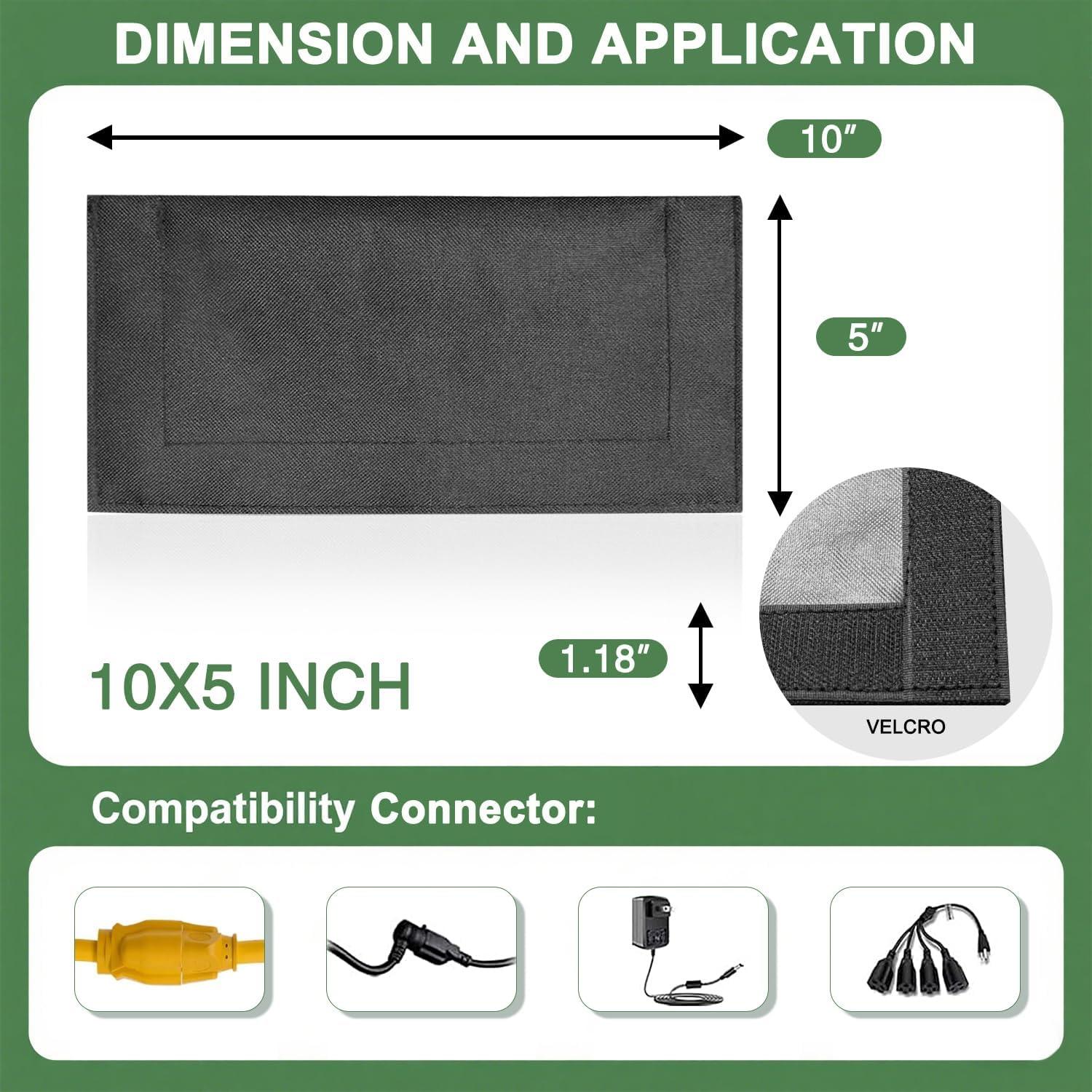 Cubierta de Seguridad para Enchufe Exterior ClawsCover 3-Pack 25x13 cm