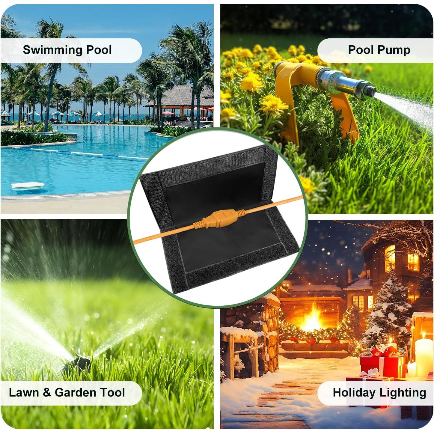 Cubierta de Seguridad para Enchufe Exterior ClawsCover 3-Pack 25x13 cm