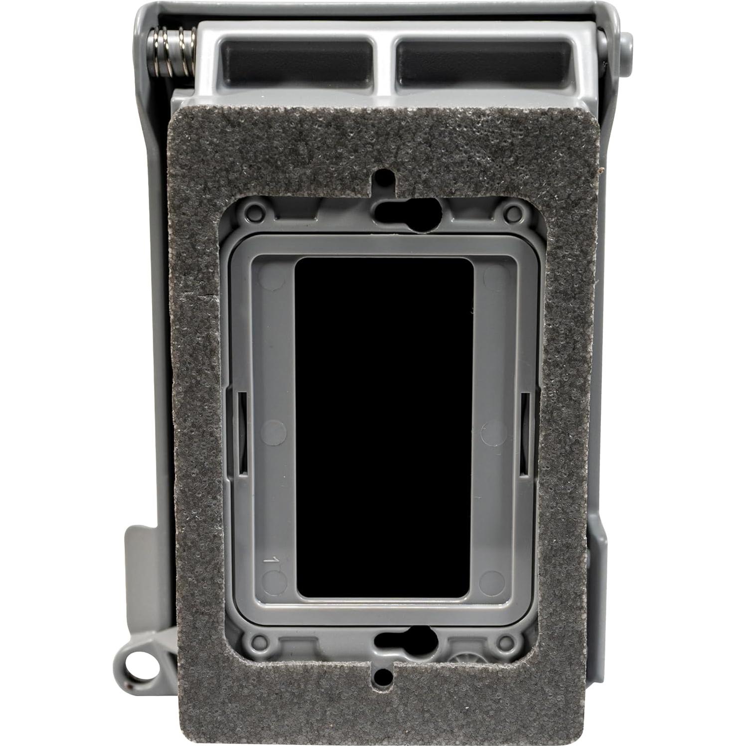 Cubierta de Enchufe Eléctrico Metálica Southwire 1-Gang Bronce