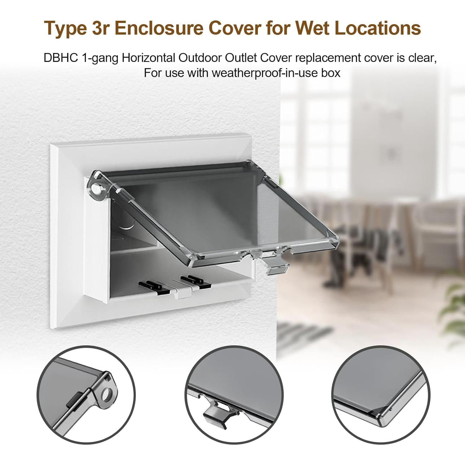 Cubierta de Enclosure Tipo 3R DBHC-1 para Salida Eléctrica