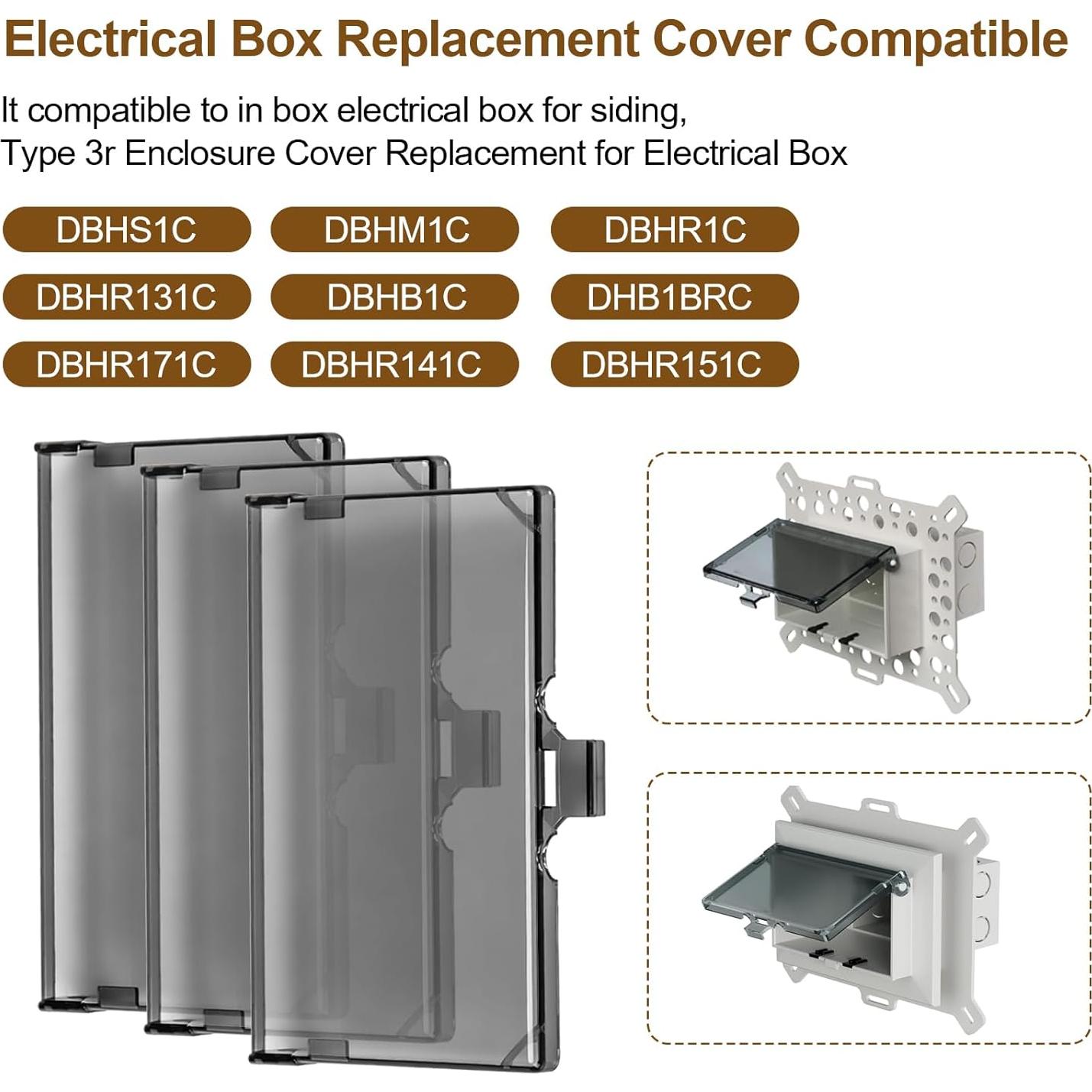 Cubierta de Enclosure Tipo 3R DBHC-1 para Salida Eléctrica