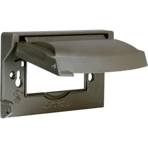 Cubierta a Prueba de Climas 1-Gang BELL MX1250Z Bronce