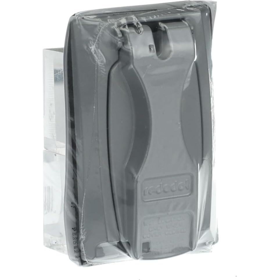 Cubierta Impermeable Thomas & Betts DCCU 1 Gang Plata