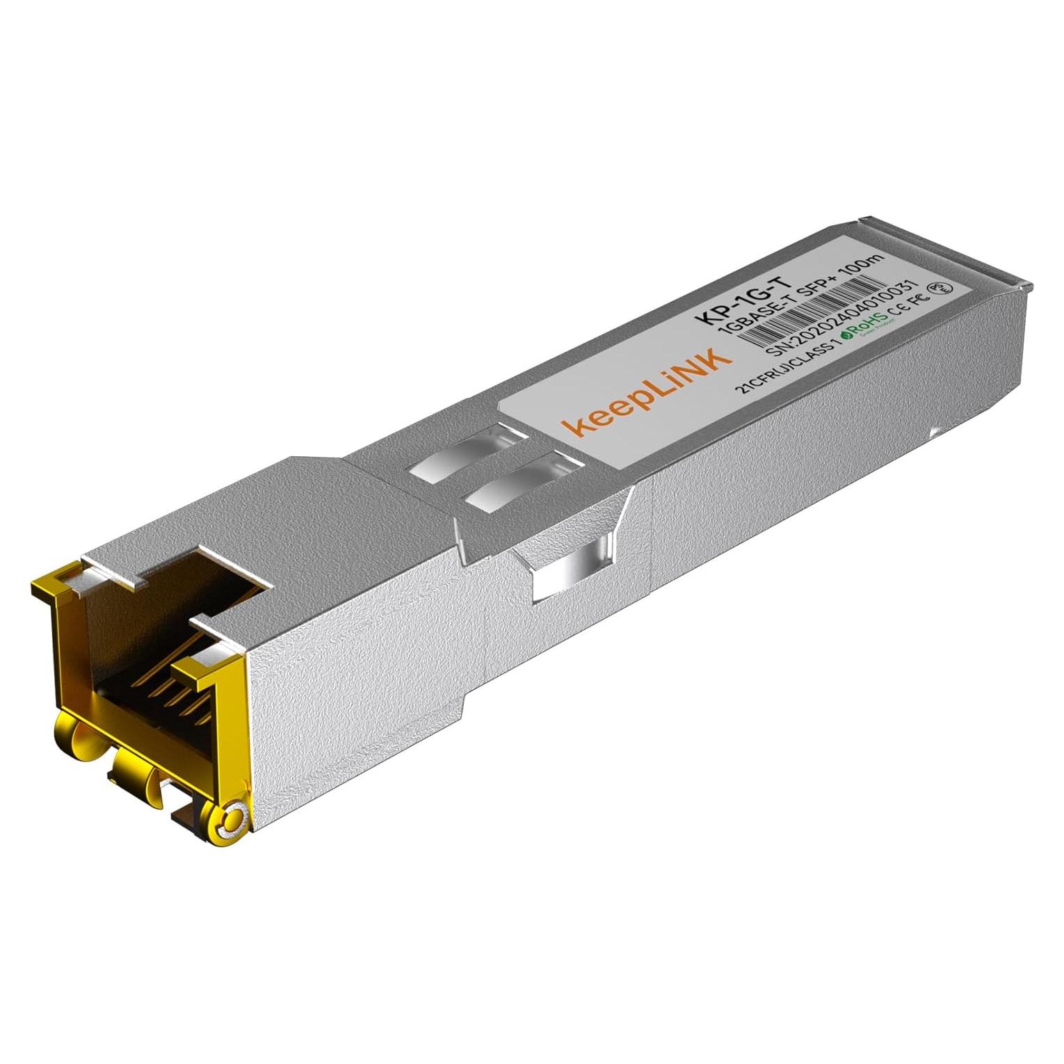 Transceptor SFP 1000BASE-T keepLiNK RJ45 1.25G Plug and Play