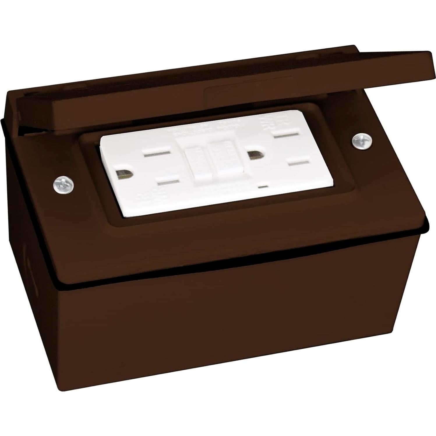 Cubierta GFCI Horizontal Sigma Electric 14249BR a Prueba de Climas