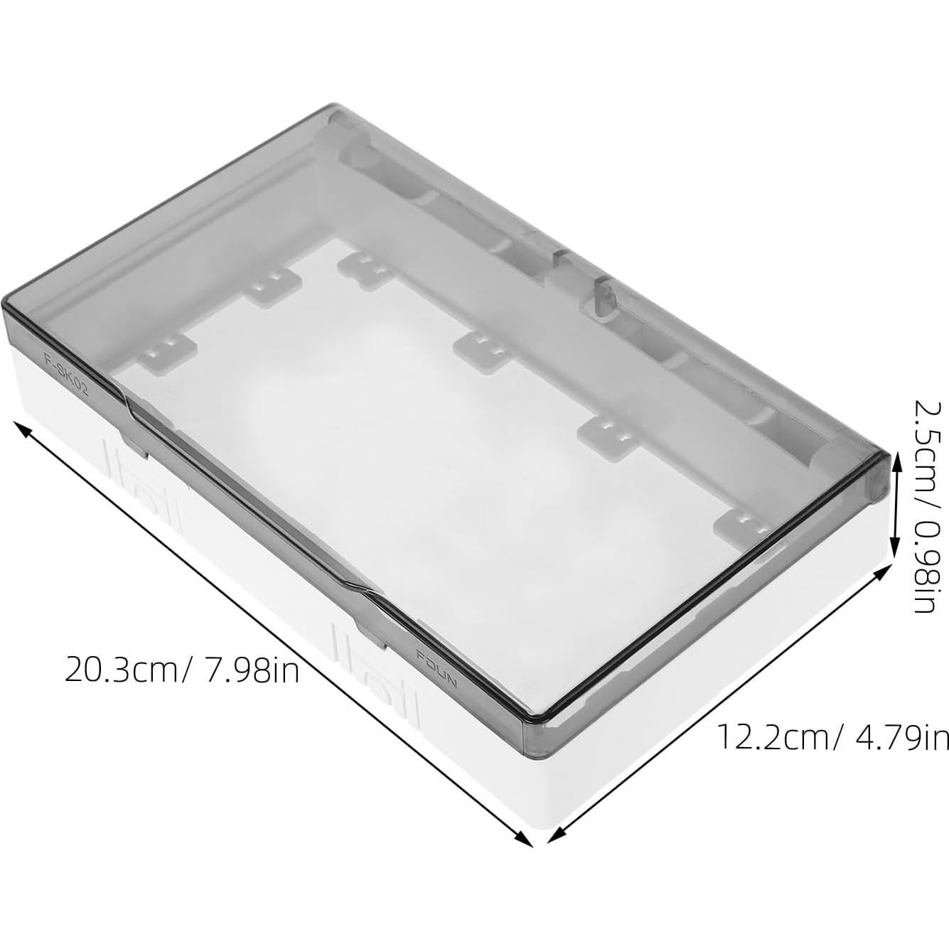 Cubierta de Enchufe Impermeable Toddmomy 20.3x12.2cm