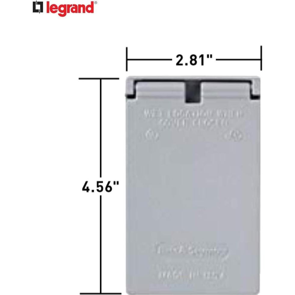 Cubierta Exterior a Prueba de Climas Legrand Pass & Seymour CA26GV