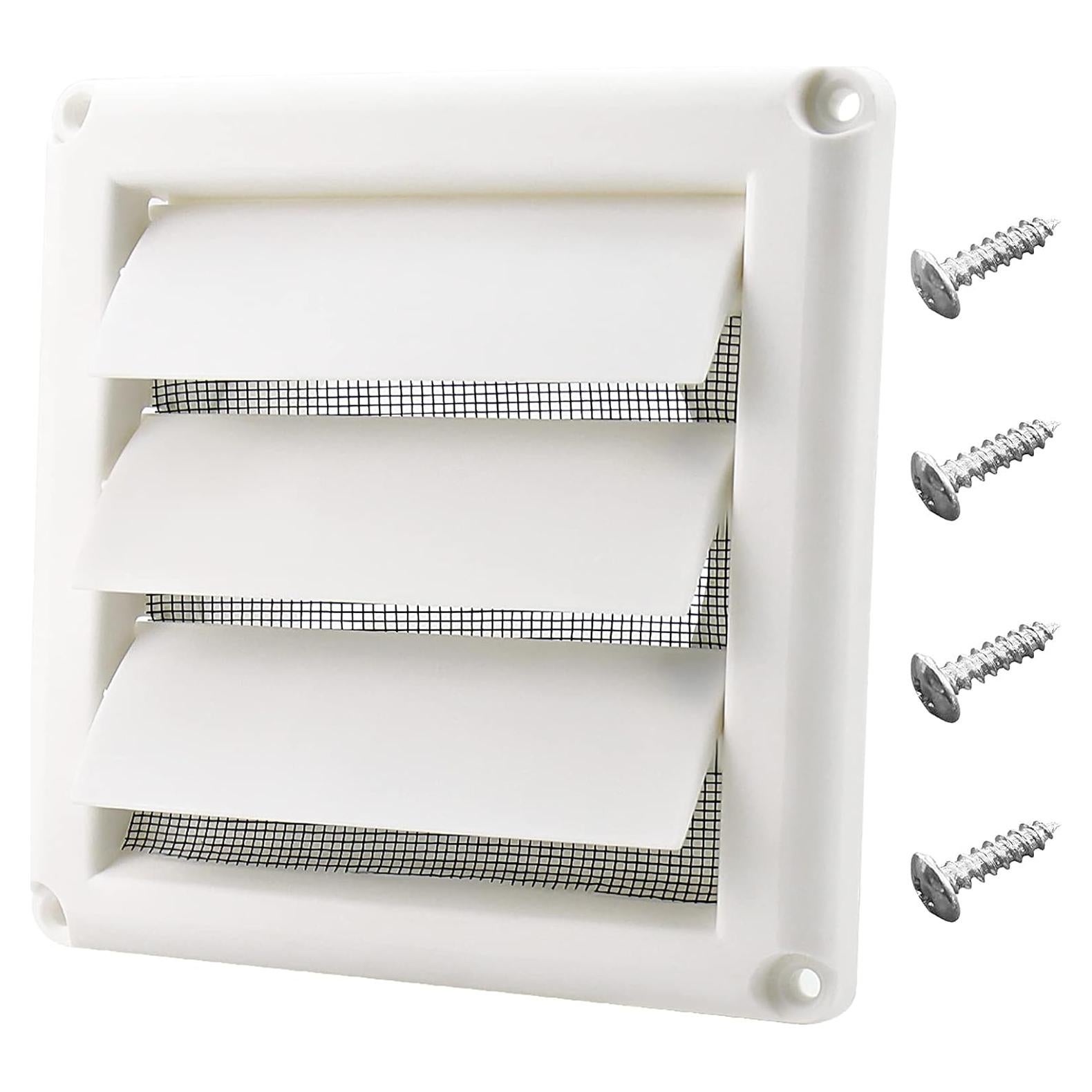 Cubierta de Ventilación para Secadora Funmit 4" Blanca