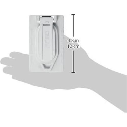 Cubierta a Prueba de Climas Hubbell Bell 5146-0 Dúplex Blanca