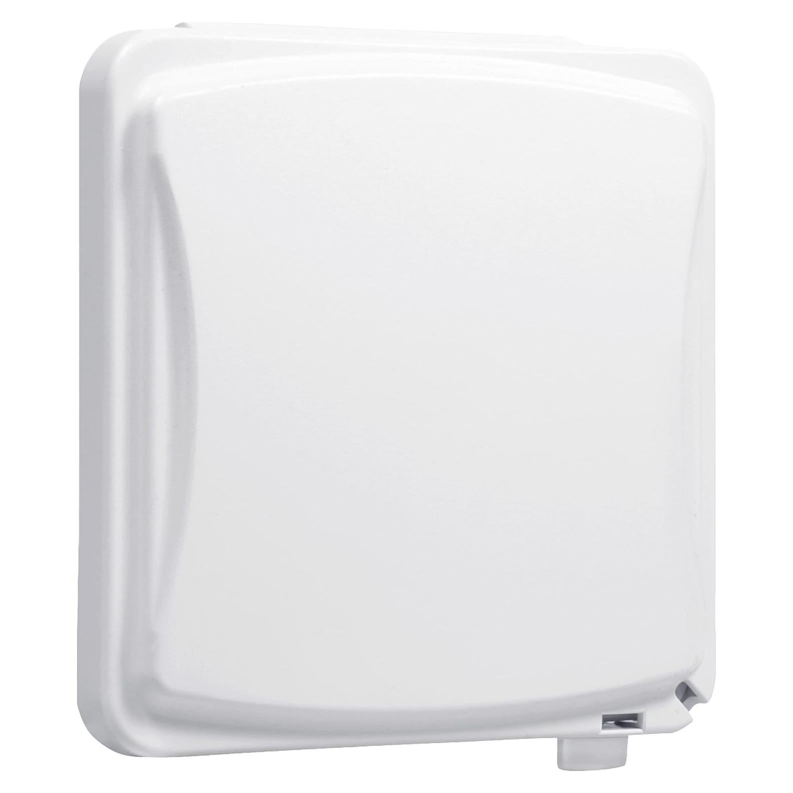 Cubierta Plana Vertical TayMac MM1410W 2-Gang Blanca
