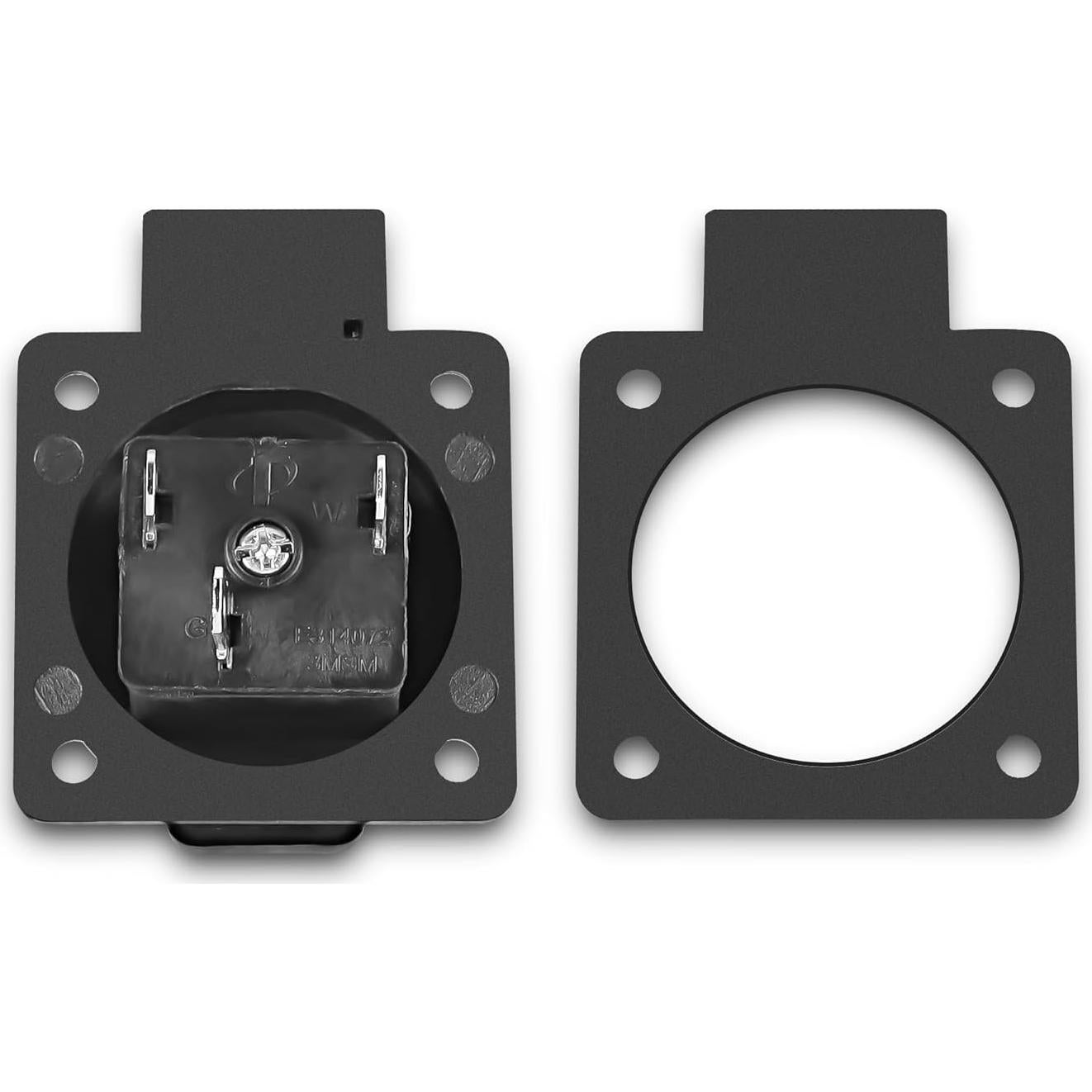 Salida AC Flangeada MEIRIYFA NEMA 5-20R 20A 125V Impermeable