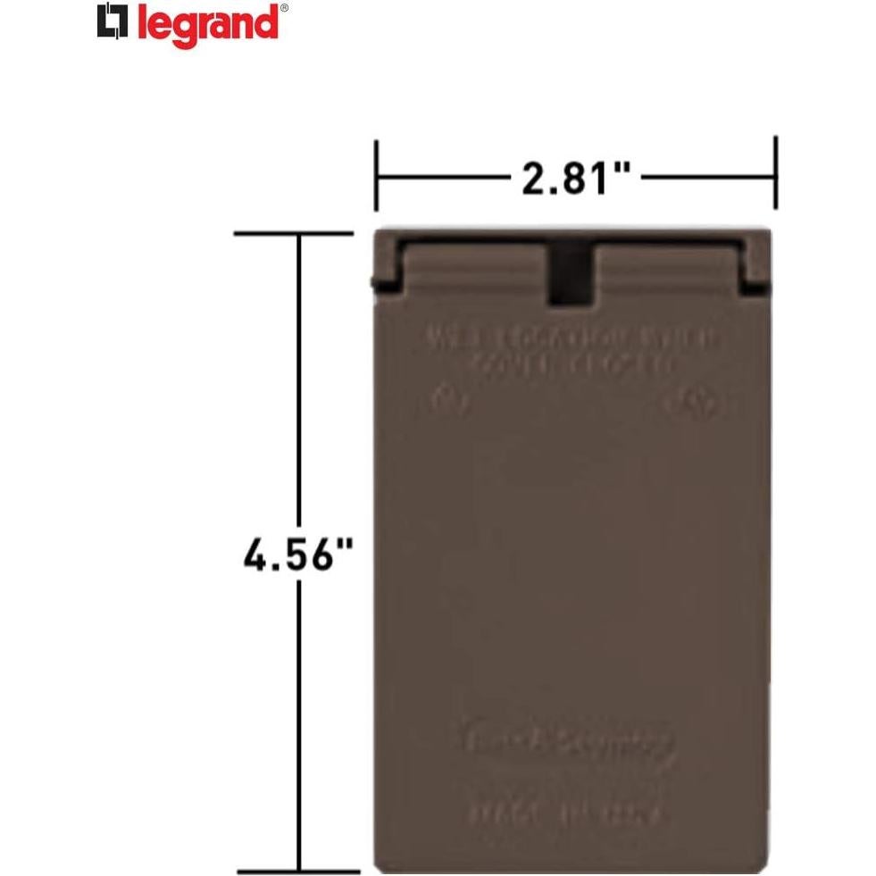 Cubierta Exterior a Prueba de Climas Legrand Pass & Seymour CA26BRV