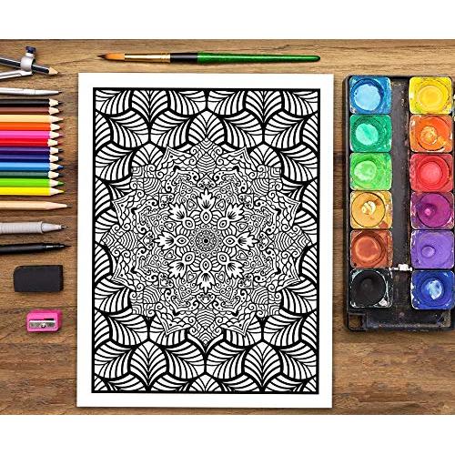 Mandalas Complejos: Libro De Colorear Para Adultos (Spanish Edition)