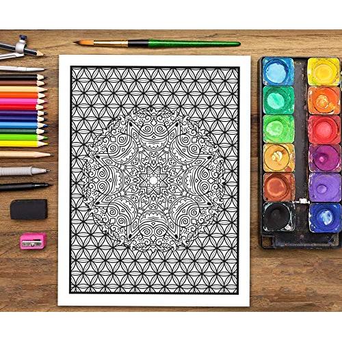 Mandalas Complejos: Libro De Colorear Para Adultos (Spanish Edition)