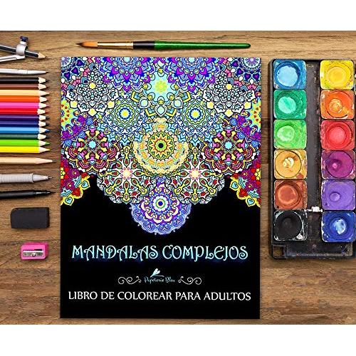 Mandalas Complejos: Libro De Colorear Para Adultos (Spanish Edition)