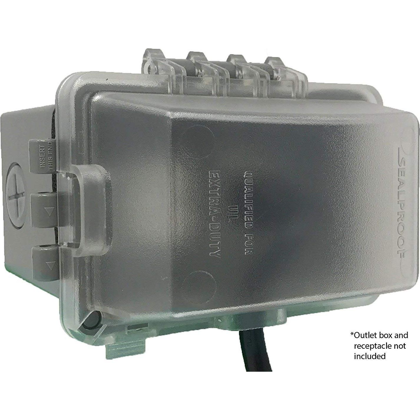 Caja de Salida Exterior 1 Gang Sealproof - Metálica UL Extra Duty