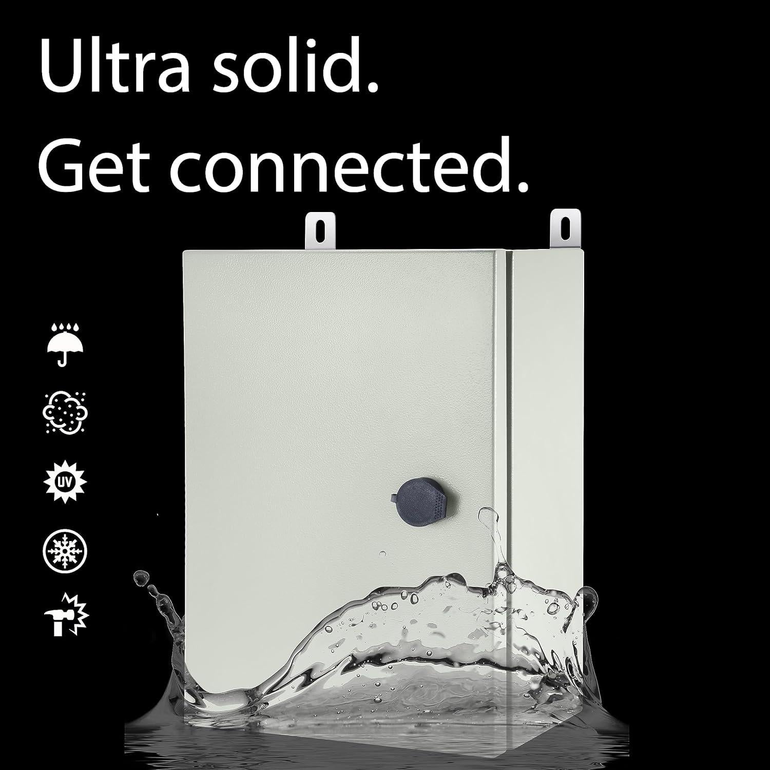 Caja Eléctrica de Metal KWONONG IP65 350x250x150mm