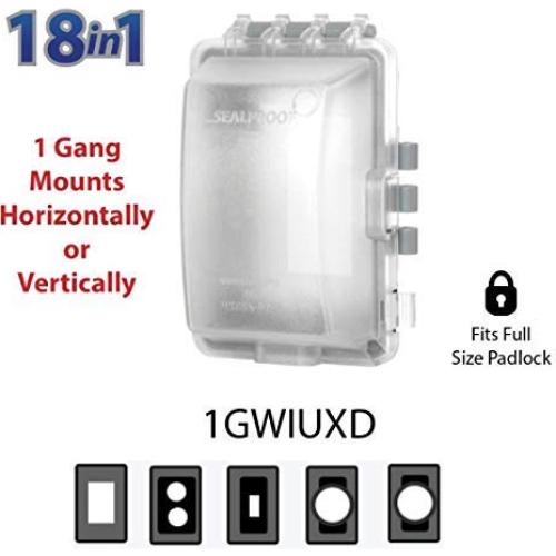 Caja de Salida Exterior 1 Gang Sealproof UL Extra Duty