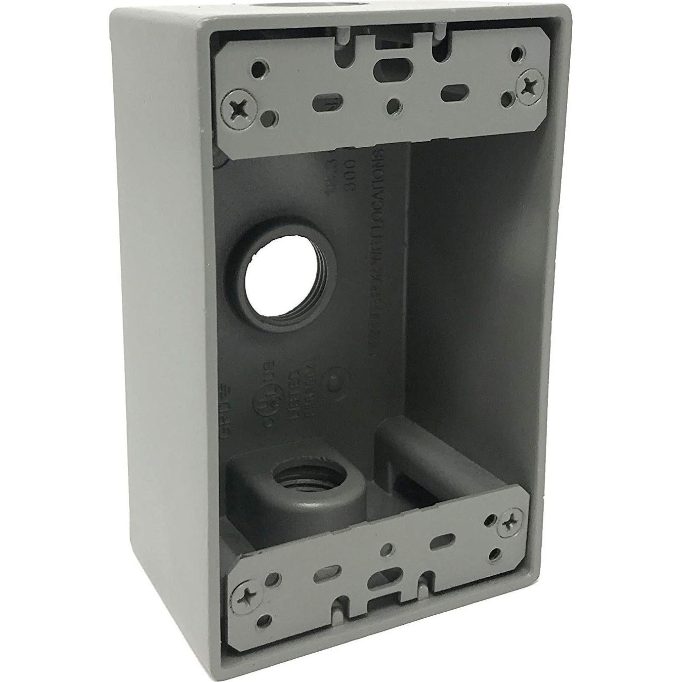 Caja de Salida Exterior 1 Gang Sealproof UL Extra Duty