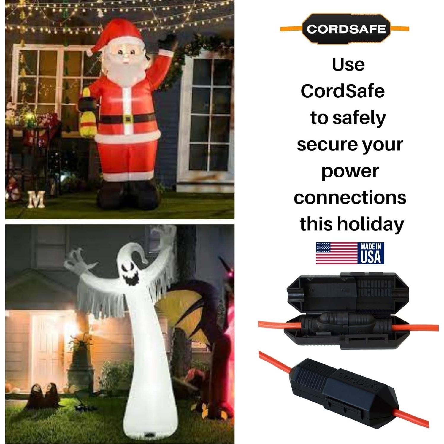 Cubierta de Cable de Extensión CordSafe - Protector Resistente 1PK