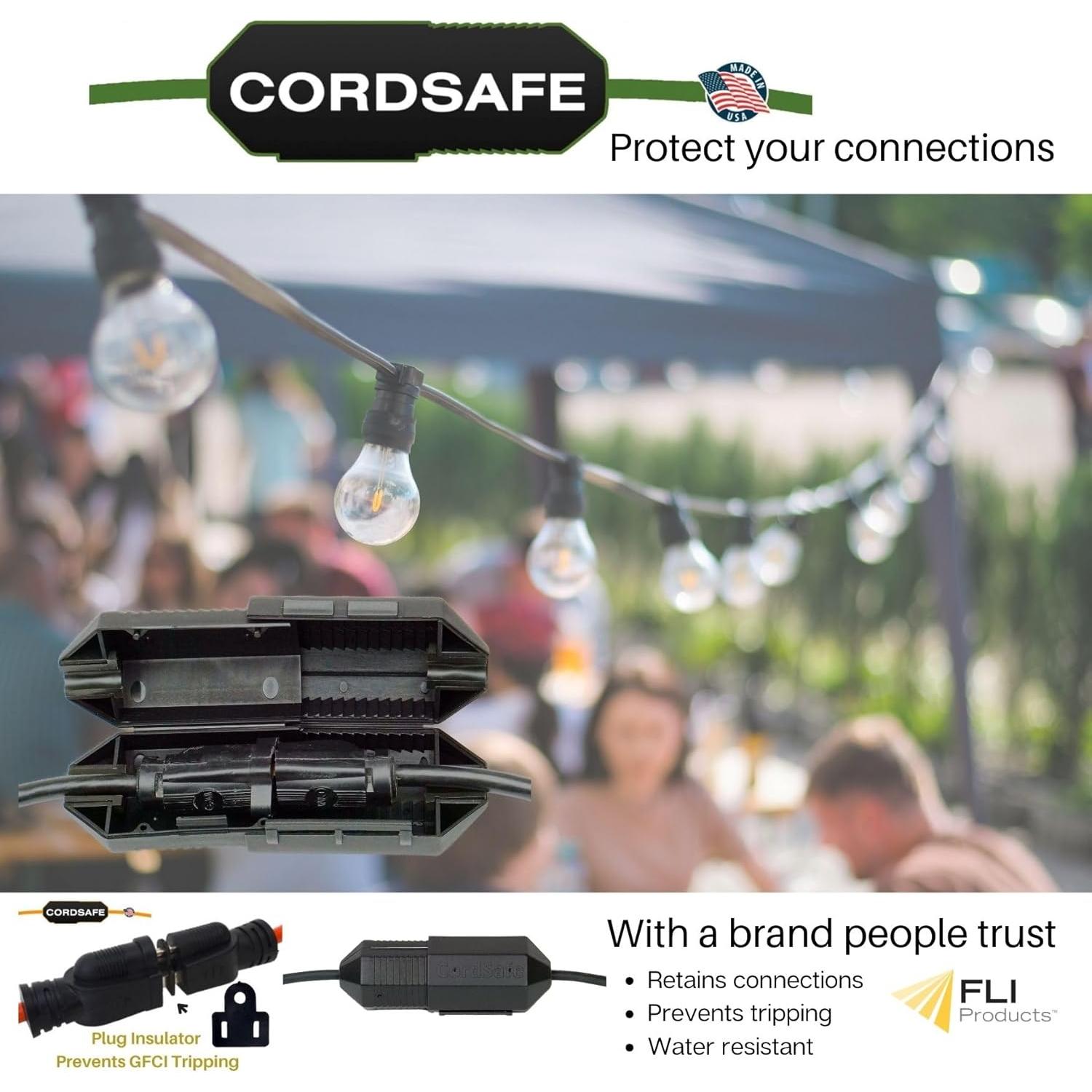 Cubierta de Cable de Extensión CordSafe - Protector Resistente 1PK