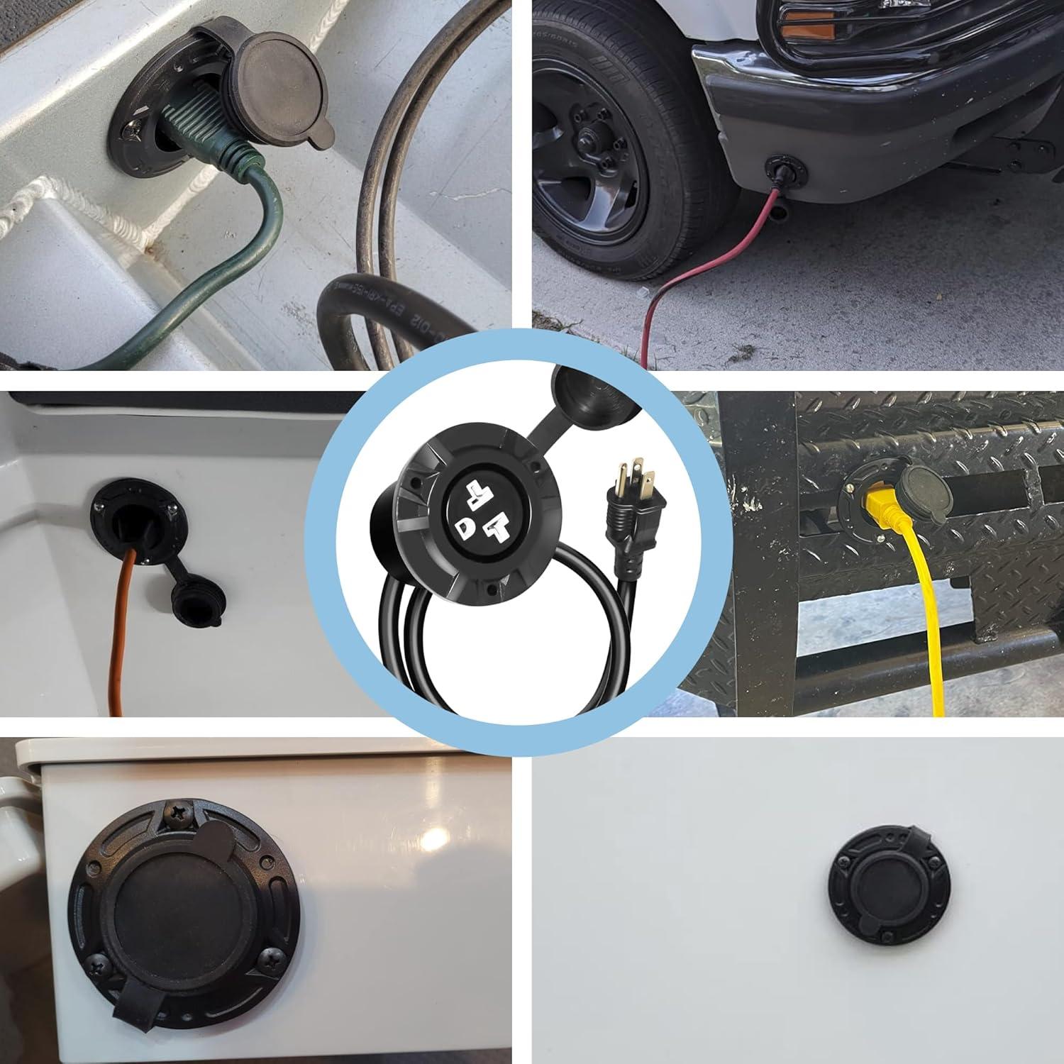 Toma de Corriente Exterior JacEnergy NEMA 5-15R 15A 125V