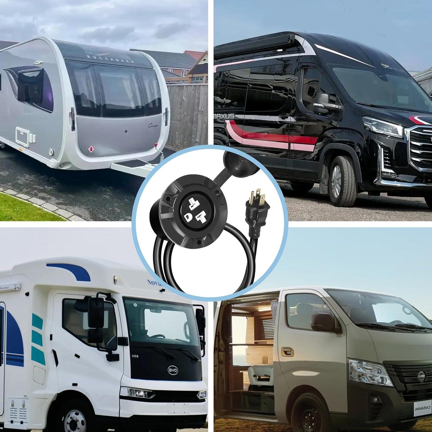 Toma de Corriente Exterior JacEnergy NEMA 5-15R 15A 125V