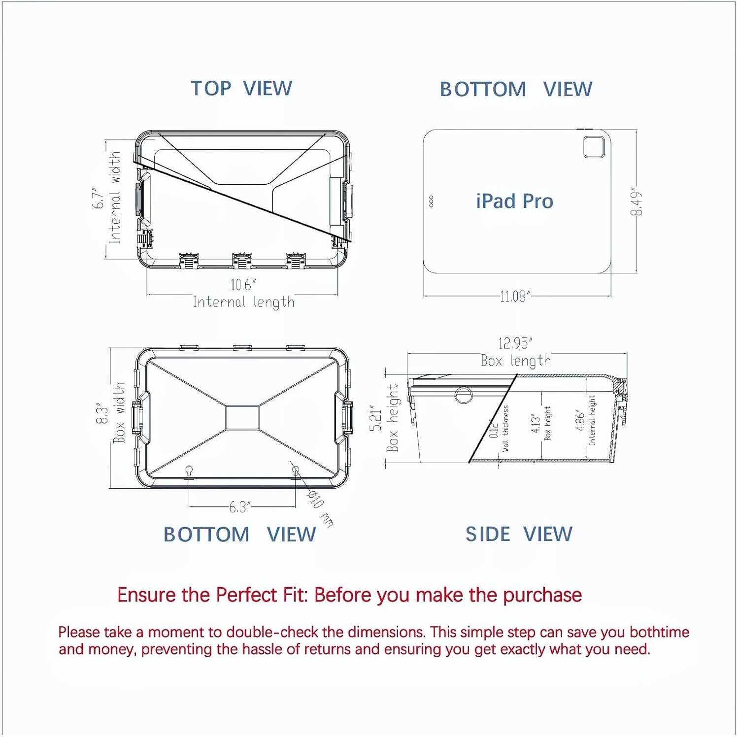 Caja Eléctrica Exterior Impermeable TOTUFY 32.8x21.1x13.2cm IP54