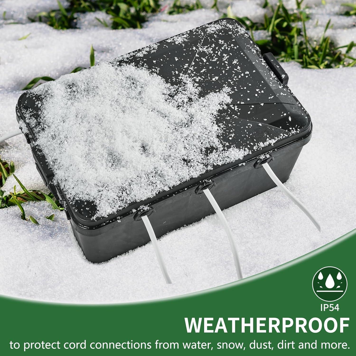 Caja Eléctrica Exterior Impermeable TOTUFY 32.8x21.1x13.2cm IP54