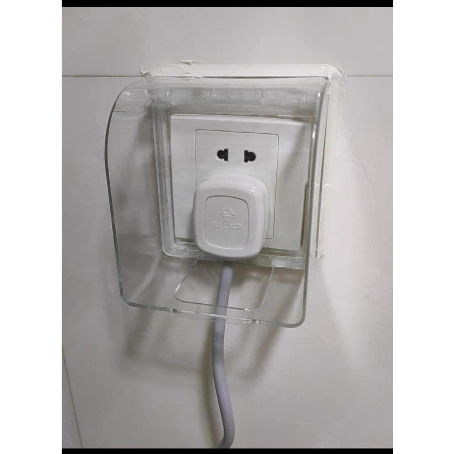 Cubierta de Enchufe a Prueba de Agua Fielect 142x83mm 2Pcs