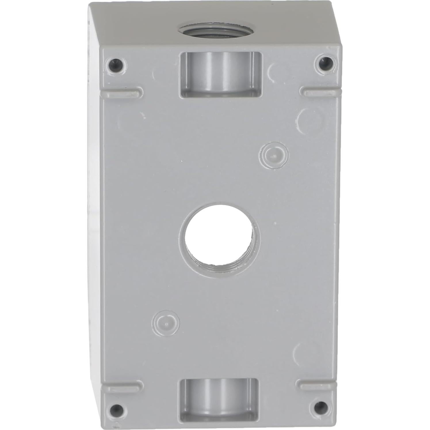 Caja de Salida a Prueba de Climas Hubbell 5320-0 Gris 1 Gang