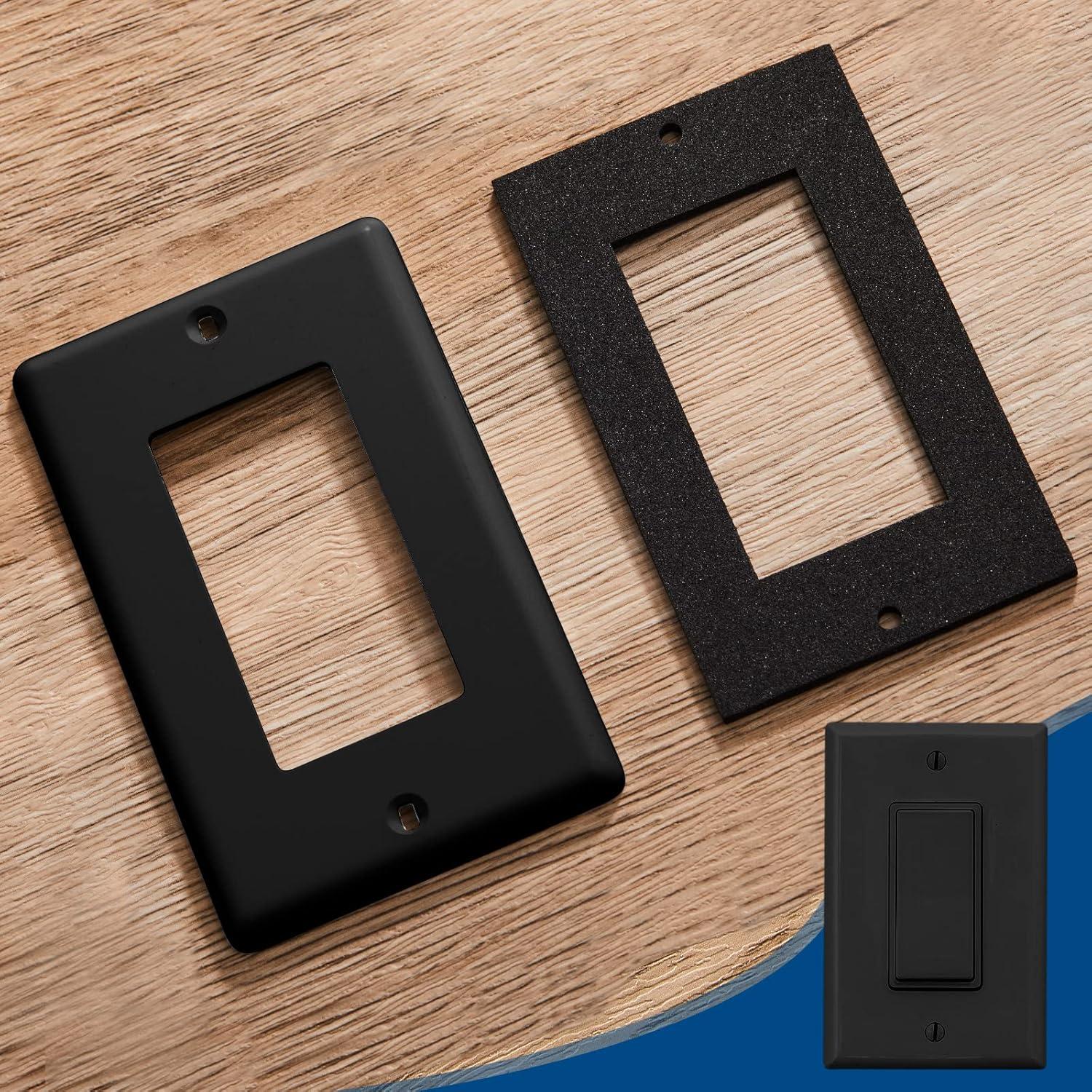 Gaskets de Aislamiento Tondiamo 50 Pcs 63x107mm Negro