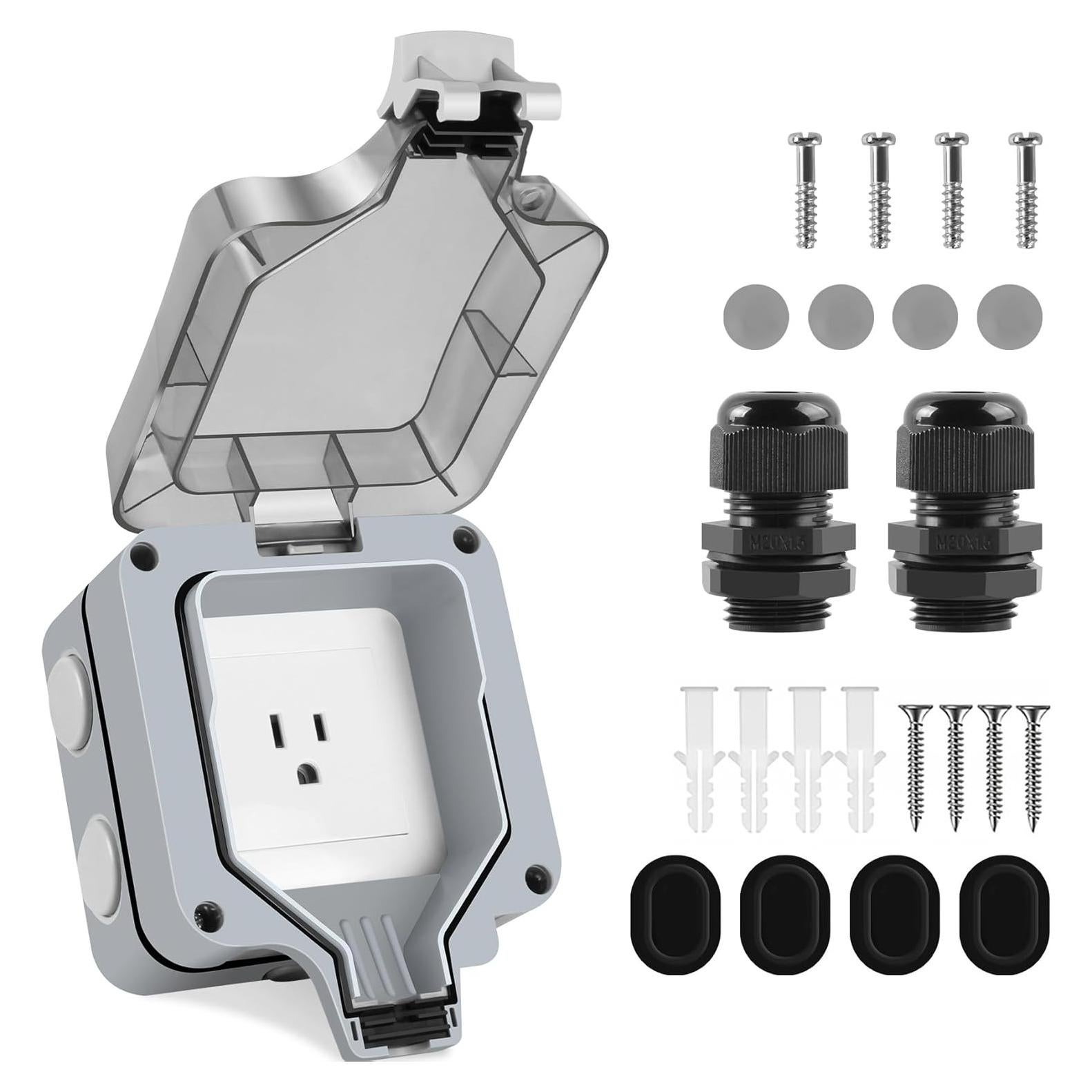 Enchufe Exterior Impermeable IP66 XINYIELE 15A 250V