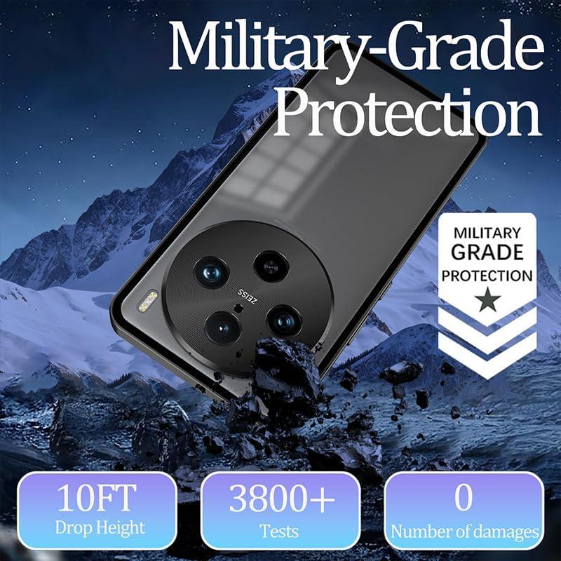 Funda delgada Hlgcokro para Vivo X200, protección a prueba de golpes