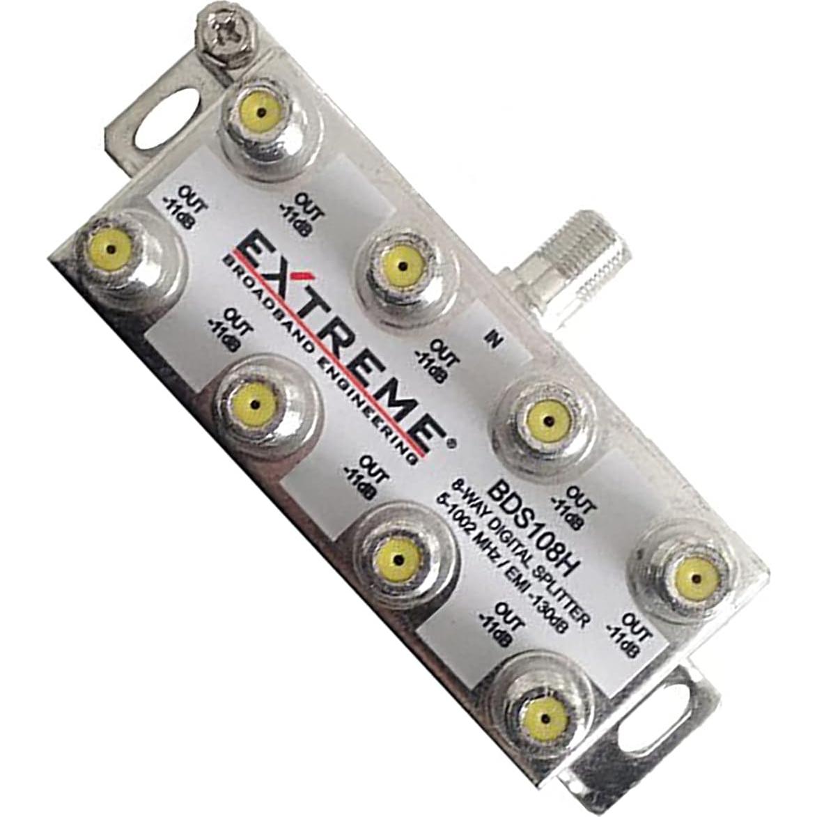 Divisor Coaxial Digital Horizontal Extreme BDS108H 1GHz 8 Vías