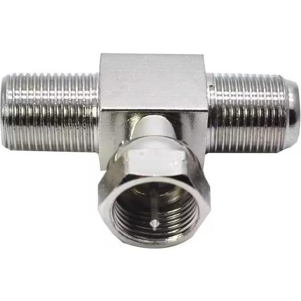 Divisor Coaxial Kaunosta 3 Vías Tipo F Macho a 2 Hembras