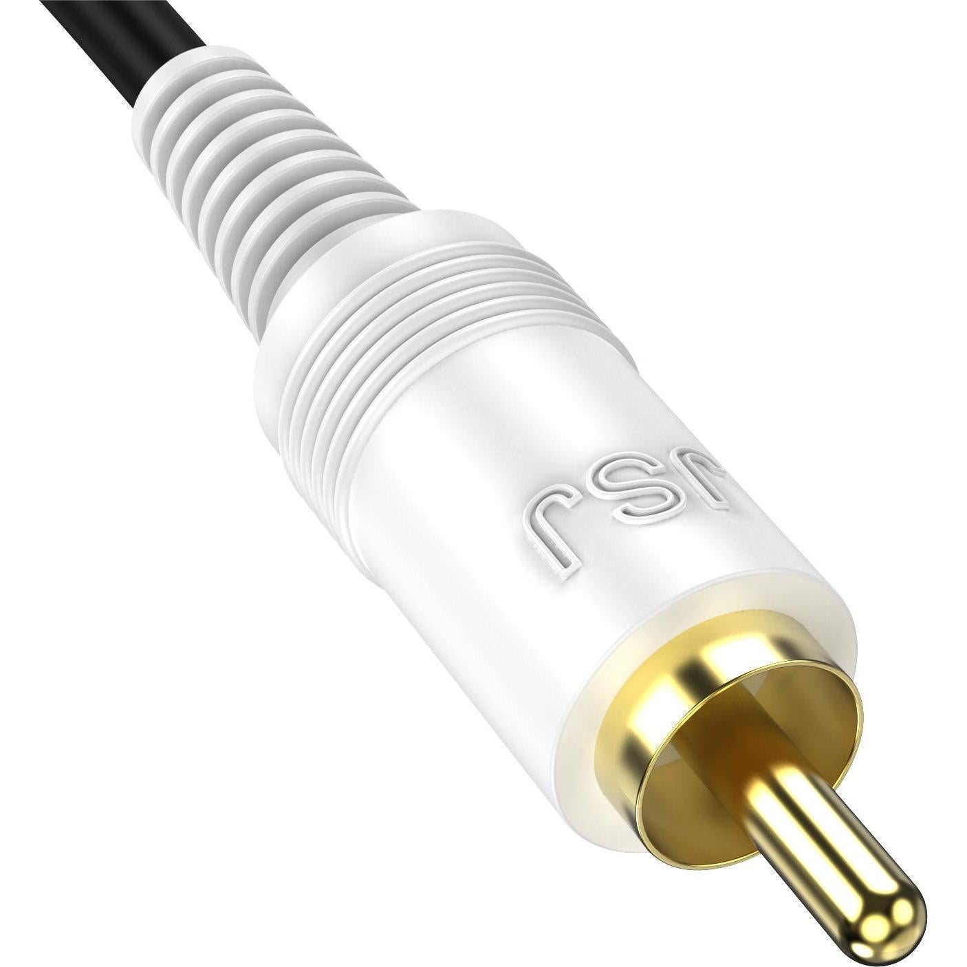 Adaptador RCA Y 1 Hembra a 2 Macho Adaptermvp 0.2m