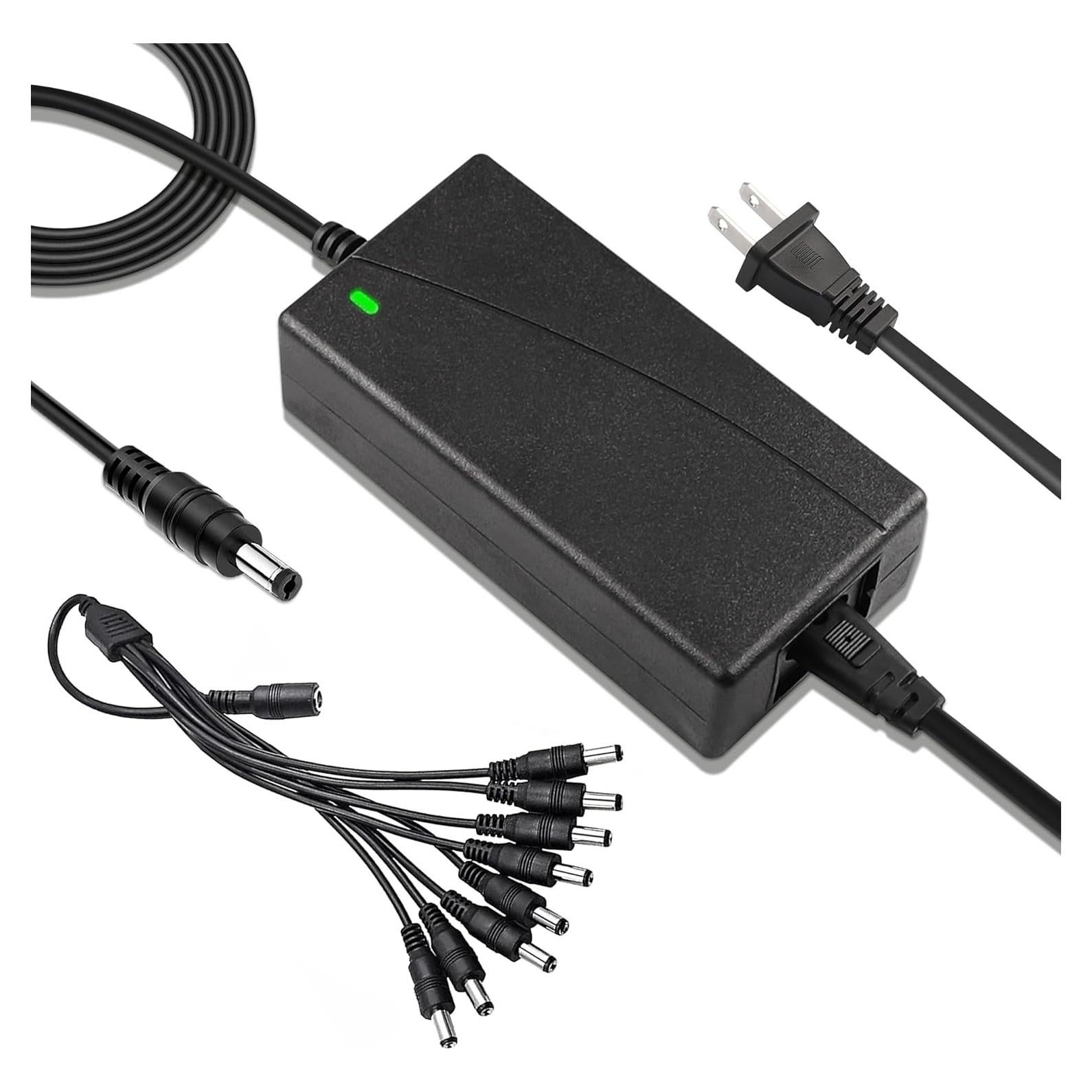 Adaptador de Corriente 12V 5A BXIZXD para Cámaras de Seguridad