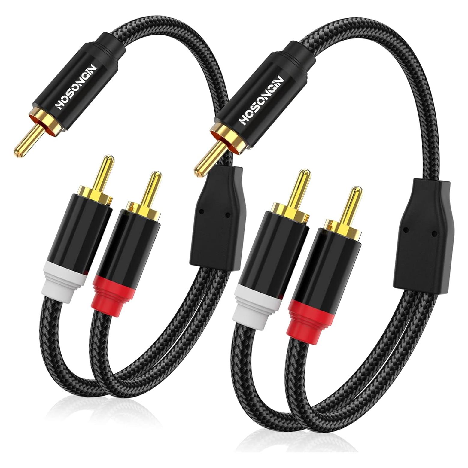 Divisor RCA HOSONGIN 1 Macho a 2 Machos 30.48 cm 24K