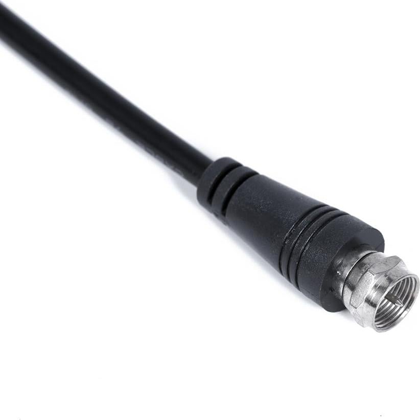 Divisor de Cable Coaxial F Macho Dual 75 Ohm 30cm con Adaptadores
