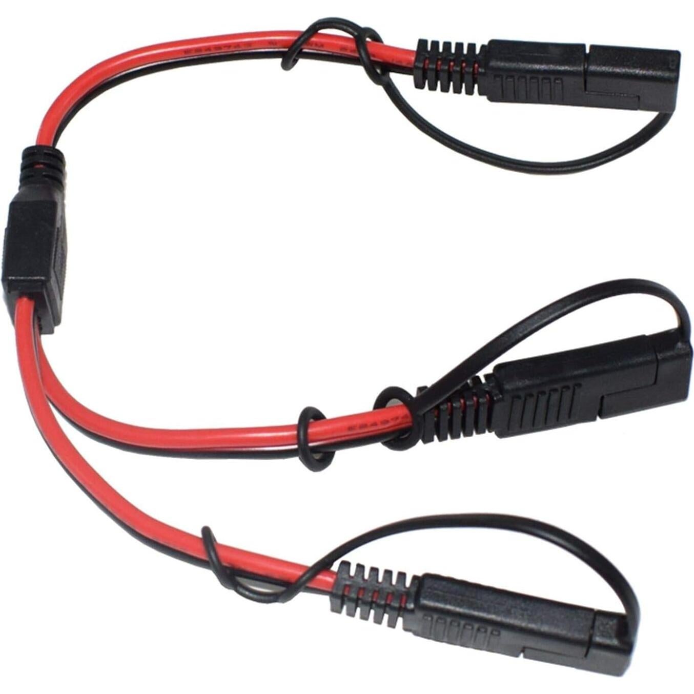 Cable de Extensión SAE 14AWG Sprint Gadgets 30cm con Cubierta