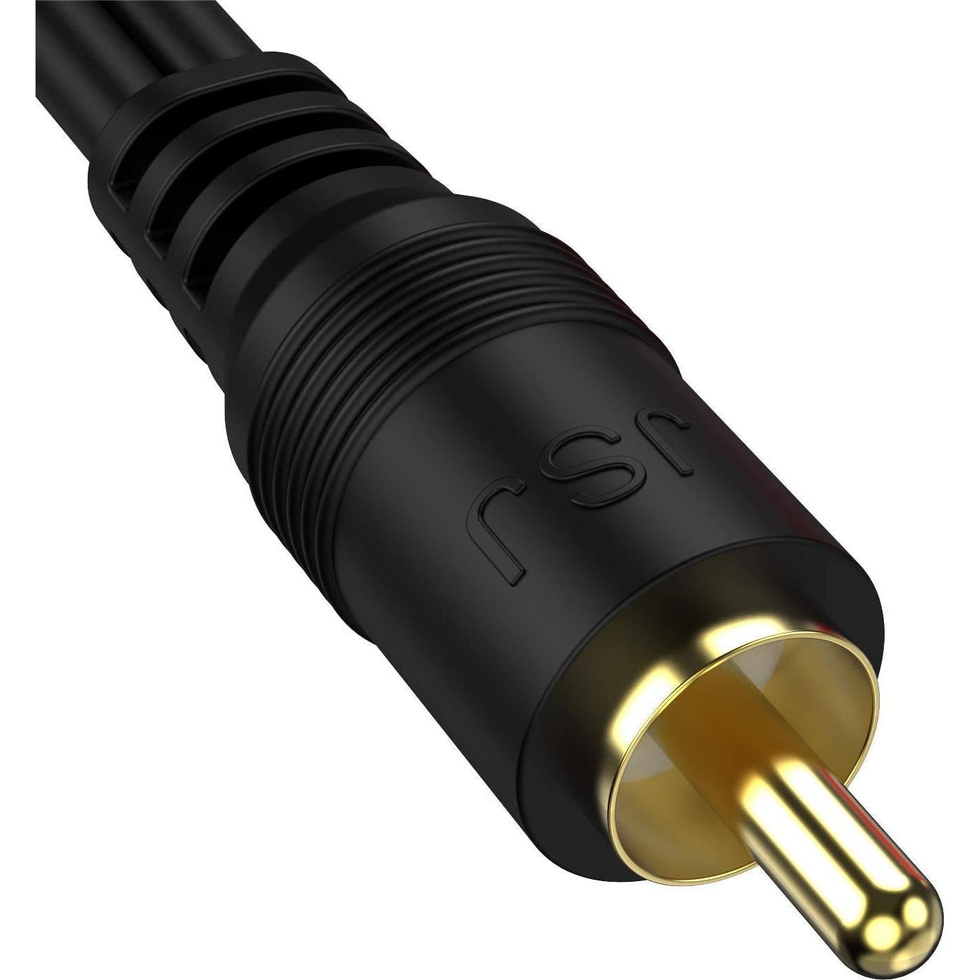 Adaptador RCA Y 1 Macho a 2 Hembras XIAOLIN 0.15 m