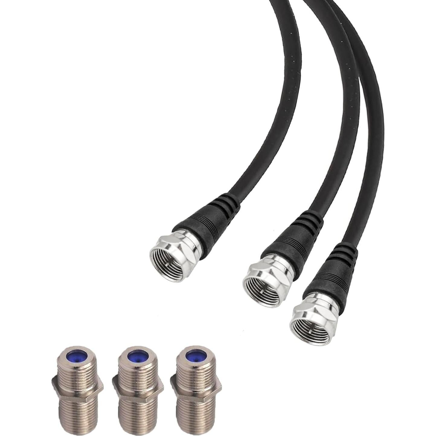 Divisor de Cable RG6 F-Type 3 Vías 30cm RedYutou