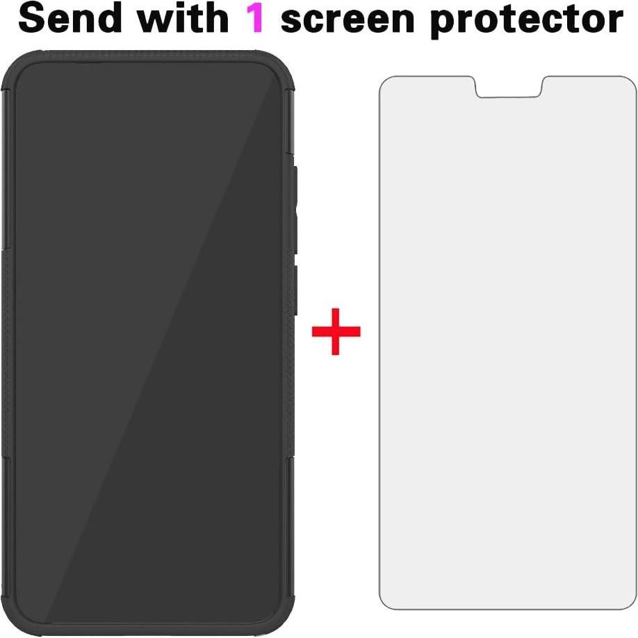 Funda Xiaomi Mi 8 Lite con Protector de Pantalla y Soporte